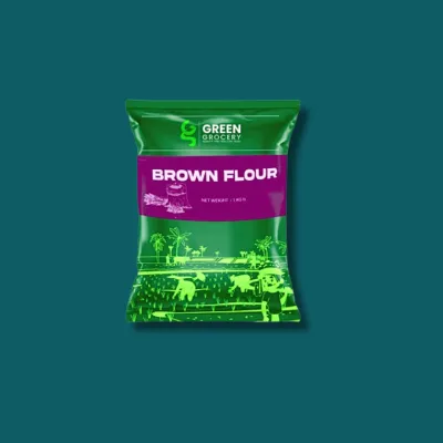 Green Grocery Brown Flour (গ্রীন গ্রোসারি লাল আটা)-2KG